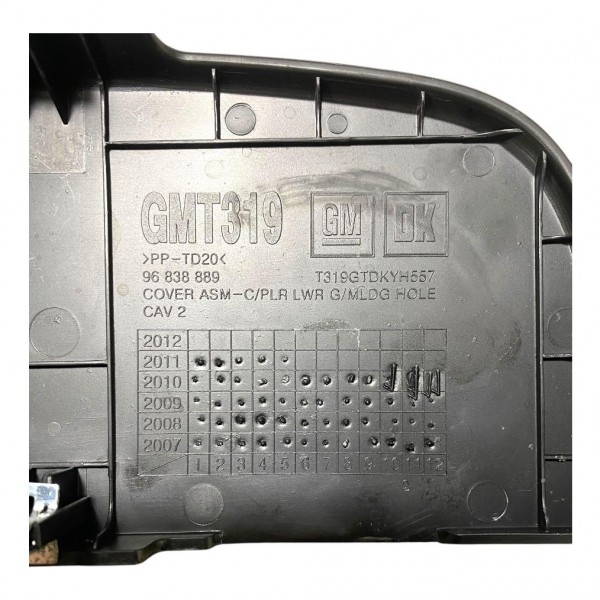 Acabamento Lateral Banco Chevrolet Captiva 08 A 17 96838889