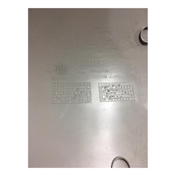 Acabamento Coluna Superior Gm Zafira Traseiro Direito