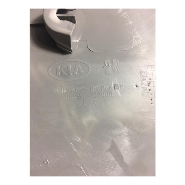 Acabamento Coluna Teto Kia Picanto Traseiro Esquerdo 2010