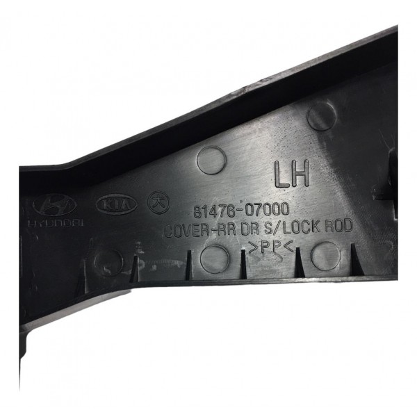 Guia Vidro Kia Picanto Traseiro Esquerdo 2010 8147607000 Preto