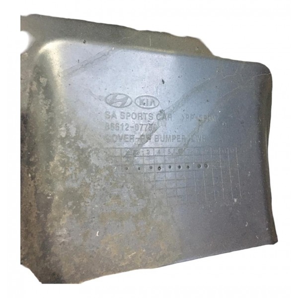 Moldura Parachoque Kia Picanto Traseiro 2007 2010 8661207750