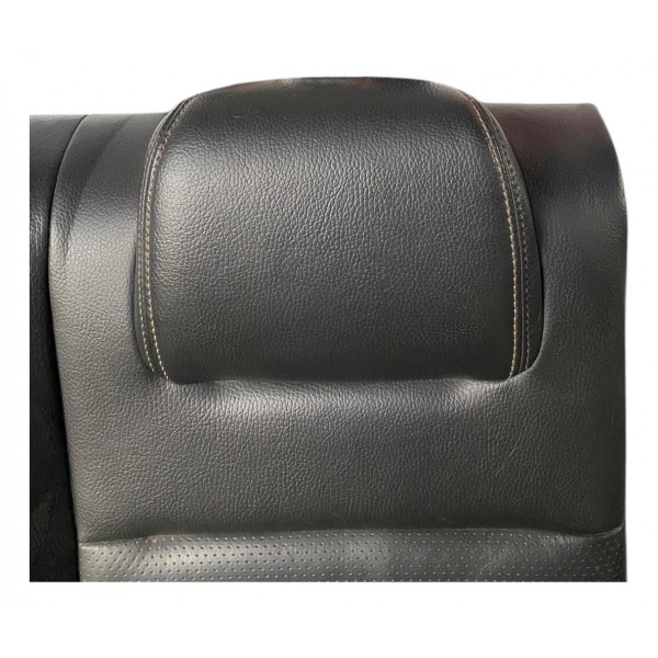 Encosto Banco Ford Fusion Traseiro De Couro 2008 Original Preto