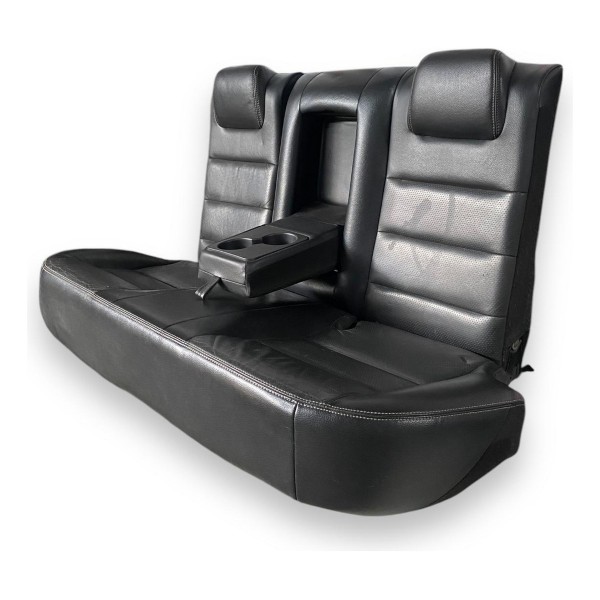 Encosto Banco Ford Fusion Traseiro De Couro 2008 Original Preto