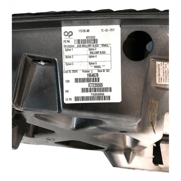 Tampa Porta Malas Fiat Freemont 2011 2015 Original Preto