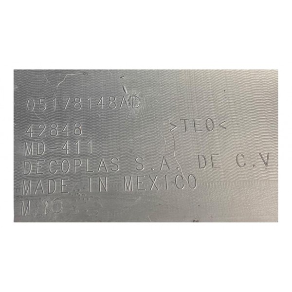 Spoiler Lateral Fiat Freemont Direito 2011 2012 05178148ad Preto