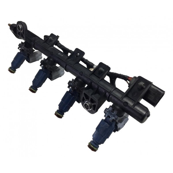 Flauta Com Bico Injeção Kia Picanto 2010 1.0 4cc 3530402200