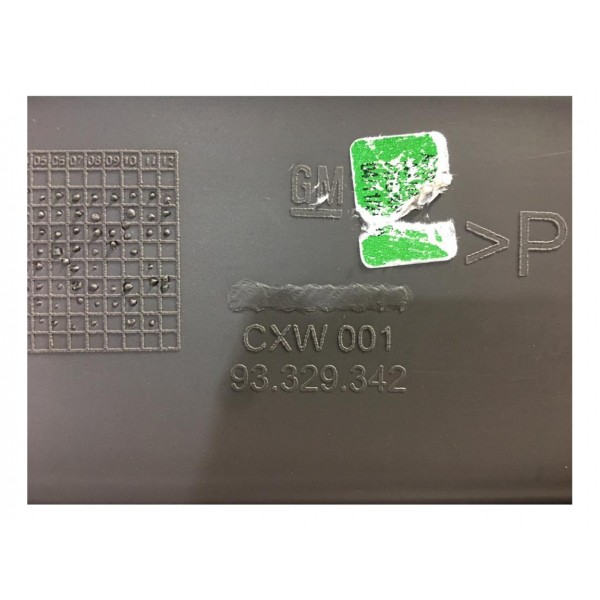 Porta Treco Soleira Gm Zafira Dianteiro Esquerdo 93329342 Cinza-escuro