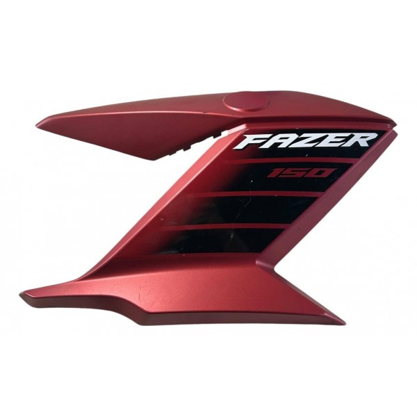Carenagem Aba Yamaha Fazer 150 2014 Lateral Direita Original Vermelho