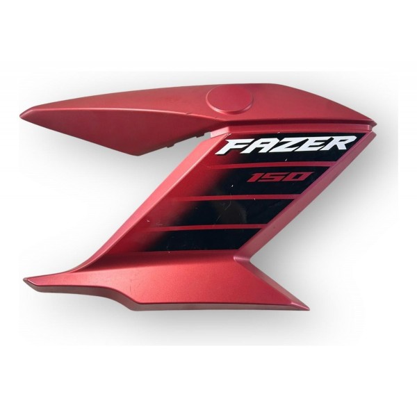 Carenagem Aba Yamaha Fazer 150 2014 Lateral Direita Original Vermelho