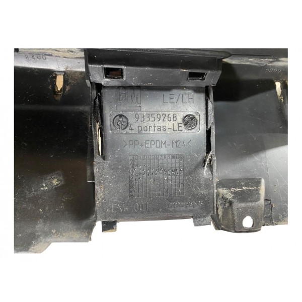 Spoiler Lateral Gm Astra Sedan Elite Esquerdo 2004 2010 Preto