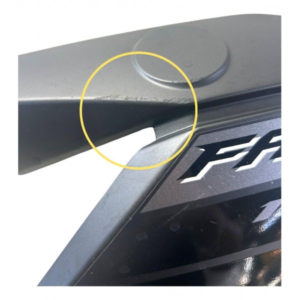 Carenagem Aba Yamaha Fazer 150 Direita 2014 Original Preto