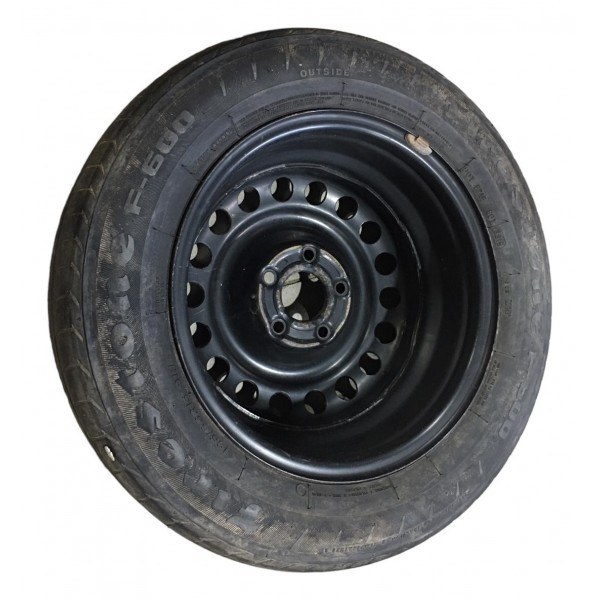 Estepe Roda C/ Pneu Aro 15 Chevrolet Gm Zafira Preto