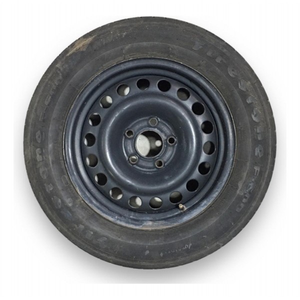 Estepe Roda C/ Pneu Aro 15 Chevrolet Gm Zafira Preto