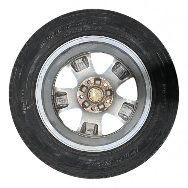 Roda C/ Pneu Aro 17 225 / 65  Fiat Freemont 2.4 2011 / 2012 Prateado