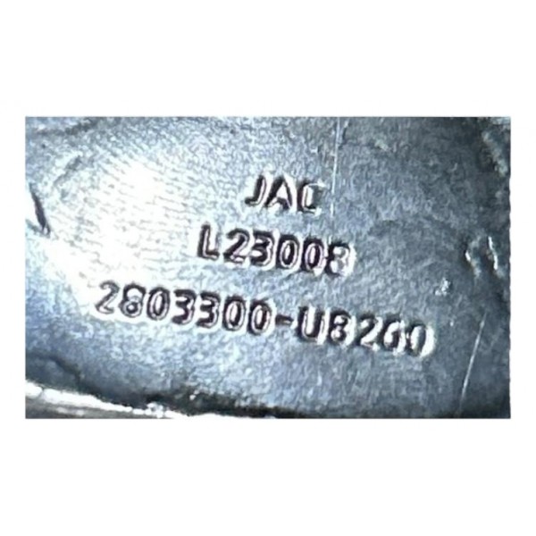 Alma Lamina Parachoque Jac J3 Turin Traseiro 2015 Original