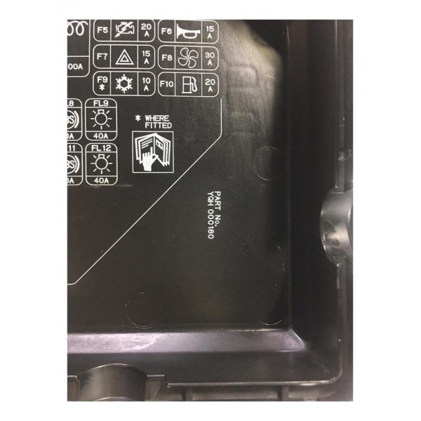 Tampa Capa Caixa Fusíveis Land Rover Freelander1 2.5 V6 2005