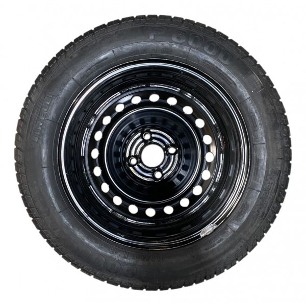 Estepe Roda Ferro Com Pneu 195 60 Aro 15 Gm Astra Preto