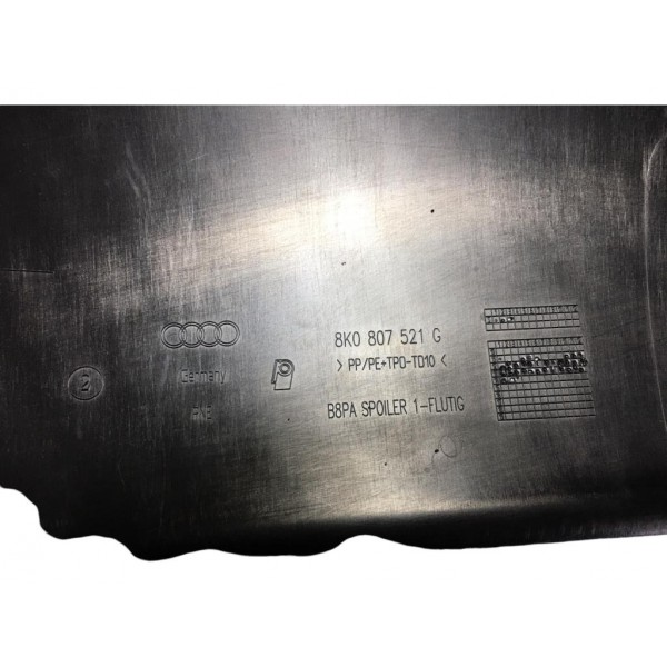 Aplique Spoiler Saia Para-choque Audi A4 Traseiro 2009 2014