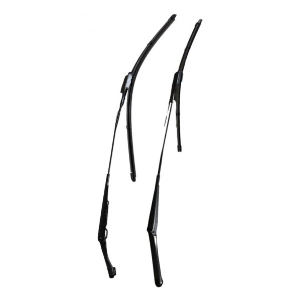 Palhetas Limpador Para Brisa Audi A4 2009 A 2014 8k1955408 Preto