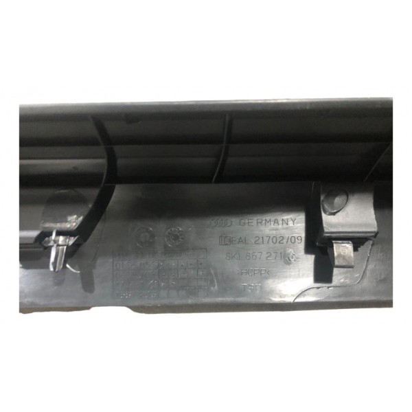 Soleira Audi A4 Dianteira Esquerda 2009 2013 Preto