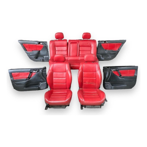 Jogo De Banco C/ Forro Original Gm Astra Hatch Ss 4 Portas Vermelho