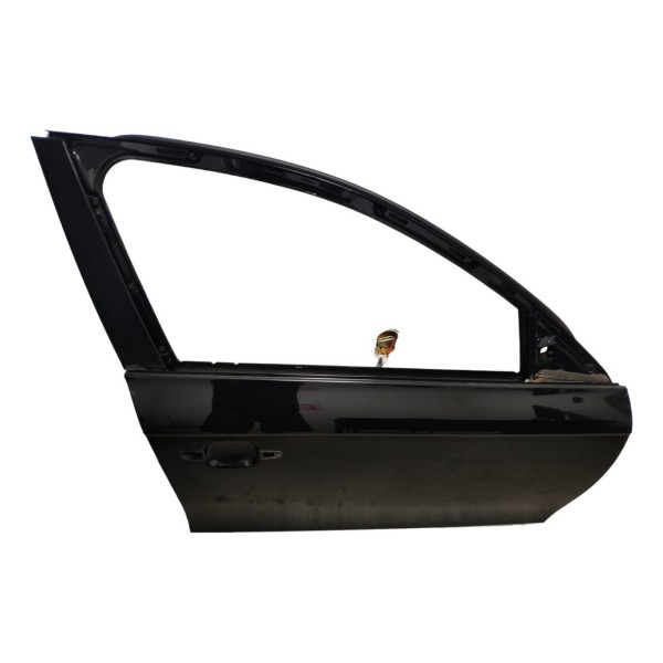 Porta Audi A4  Dianteira Direita 2009 A 2015 Lisa Dianteira Direito Preto