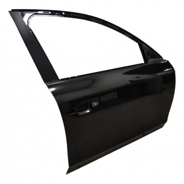 Porta Audi A4  Dianteira Direita 2009 A 2015 Lisa Dianteira Direito Preto