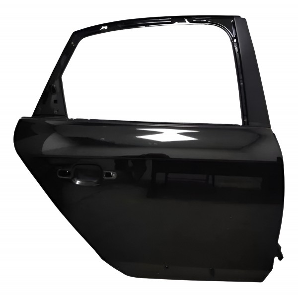 Porta Audi A4 Traseira Direita Preta 2009 2015 Traseira Direito Preto