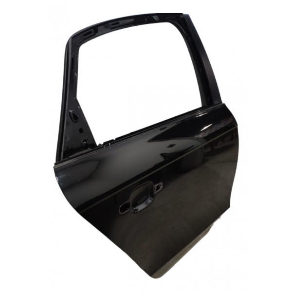 Porta Audi A4 Traseira Direita Preta 2009 2015 Traseira Direito Preto