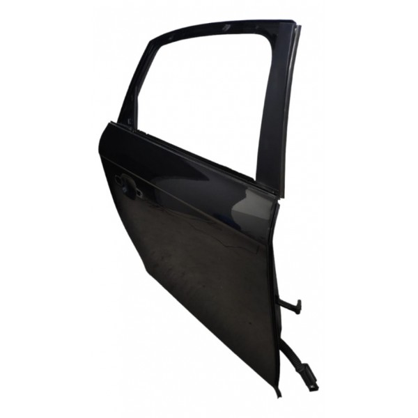 Porta Audi A4 Traseira Direita Preta 2009 2015 Traseira Direito Preto
