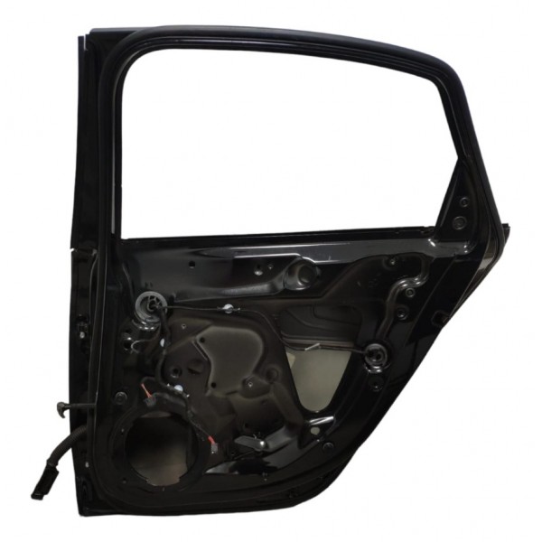 Porta Audi A4 Traseira Direita Preta 2009 2015 Traseira Direito Preto