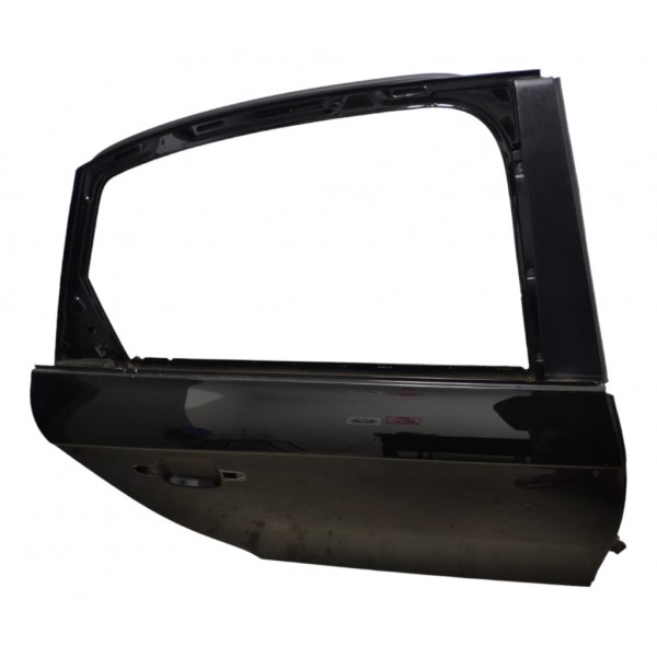 Porta Audi A4 Traseira Direita Preta 2009 2015 Traseira Direito Preto