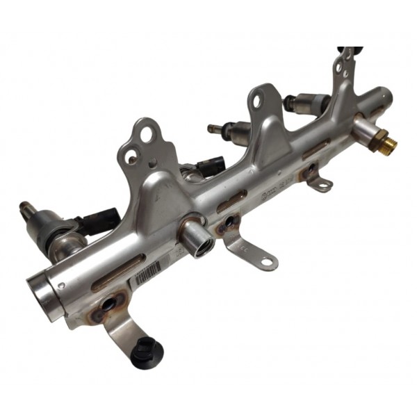 Flauta Com Bico Injetor Audi A4 2.0 Tfsi 16v 2014 A Gasolina