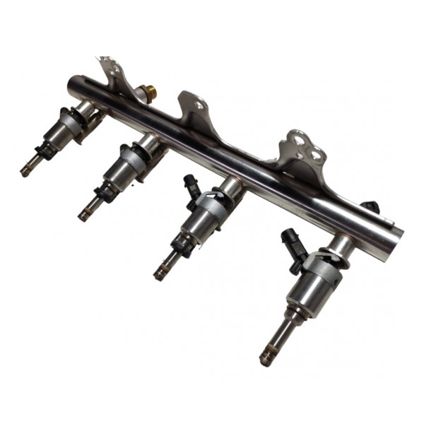 Flauta Com Bico Injetor Audi A4 2.0 Tfsi 16v 2014 A Gasolina