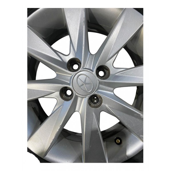 Roda Original Jac J3 2015 Aro 185 Prateado