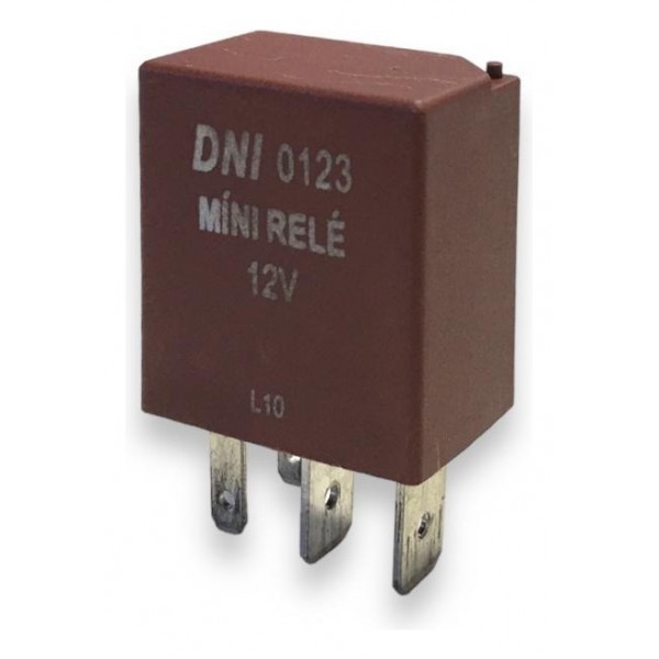 Relé Mini Auxiliar 12v Uno Vectra Gol Corsa Zafira Celta 12v