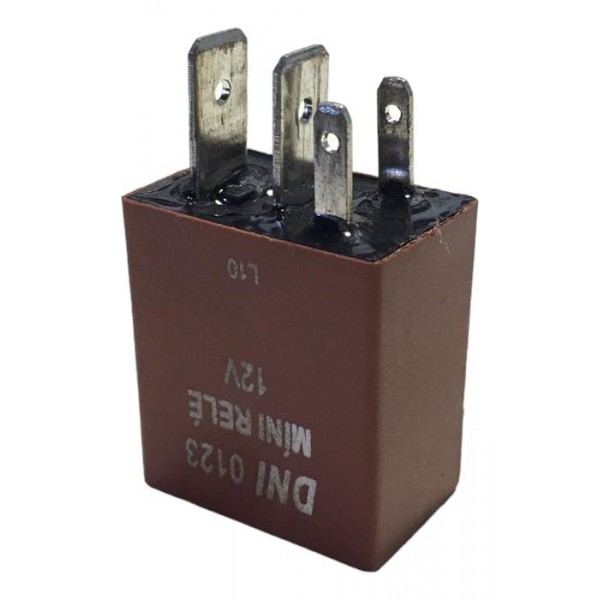 Relé Mini Auxiliar 12v Uno Vectra Gol Corsa Zafira Celta 12v