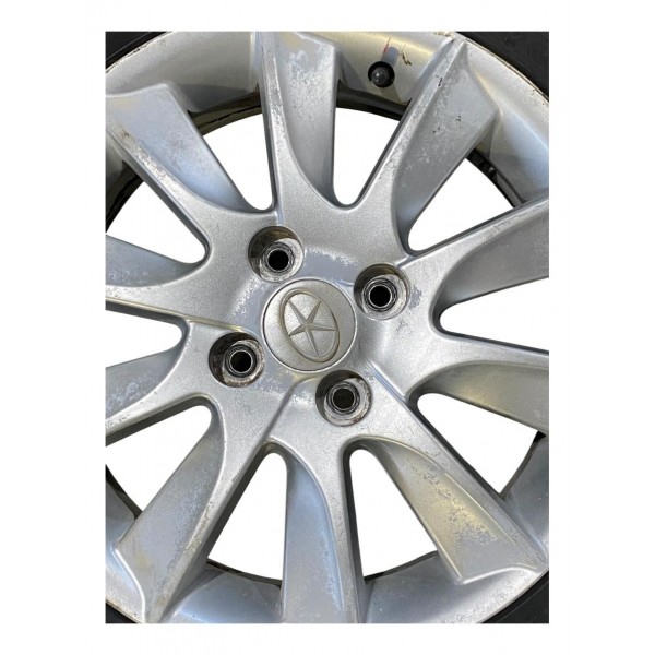 Roda Liga Aro 195 / 55r15 Pneu Jac J3 2015 Goodyear Preto