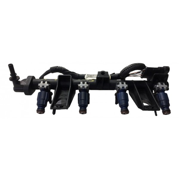 Flauta Bico Injetor Completa Renault Clio 1.0 8200475068