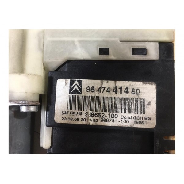 Motor Máquina Vidro Motor Citroen C4 Dianteiro Esquerdo 2007