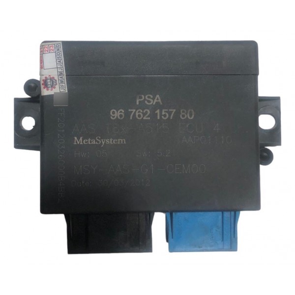 Módulo Sensor Estacionamento Citroen Ds3 2010 2013 Original Preto