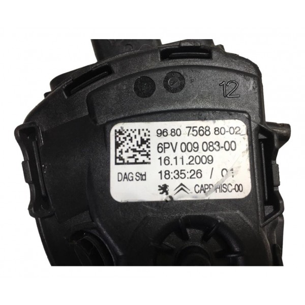 Pedal Acelerador Peugeot 307 Citröen C4 2008 968075688002