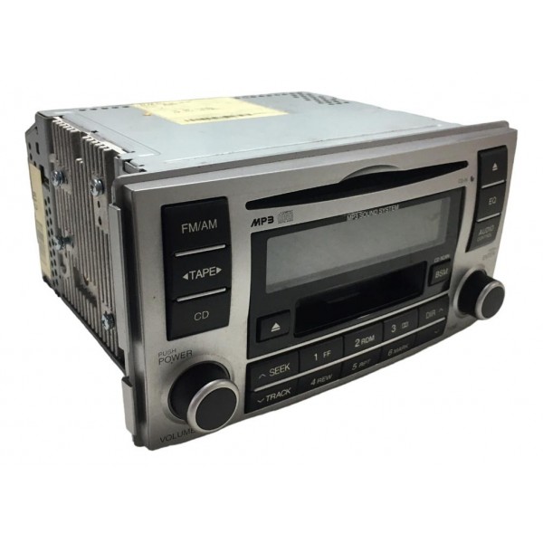 Som Radio Cd Player Hyundai Santa Fé 2006 961002b190