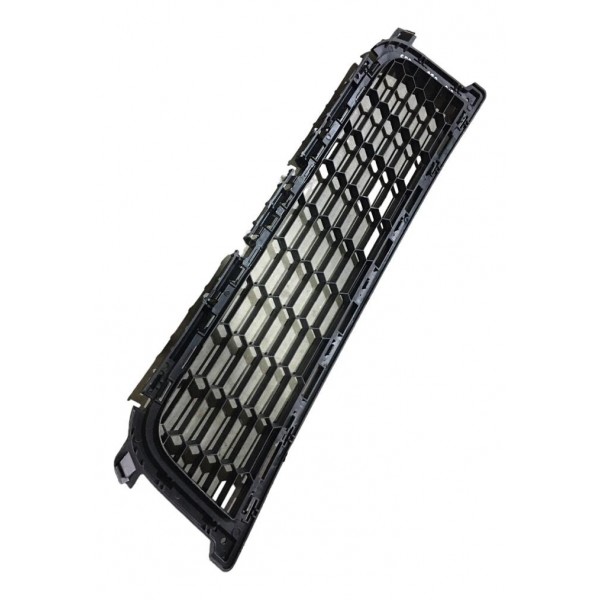 Grade Inferior Parachoque Renault Sandero Dianteiro 11 2013 Preto