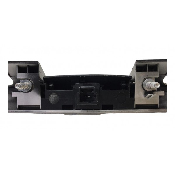 Moldura Luz De Placa Peugeot 307 Sw 2000 9638615777 Original Cinza