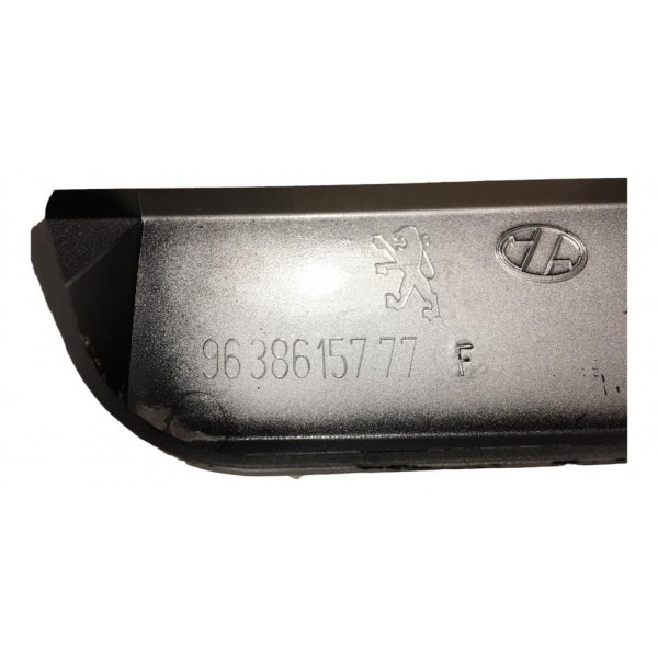 Moldura Luz De Placa Peugeot 307 Sw 2000 9638615777 Original Cinza