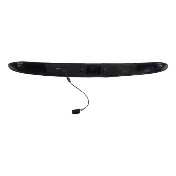 Friso Moldura Régua Tampa Renault Scenic Traseira 2002 2007 Cinza-escuro