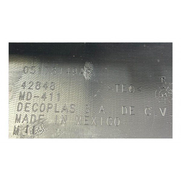 Spoiler Lateral Fiat Freemont 2012 A 2014 2016 Esquerdo Preto