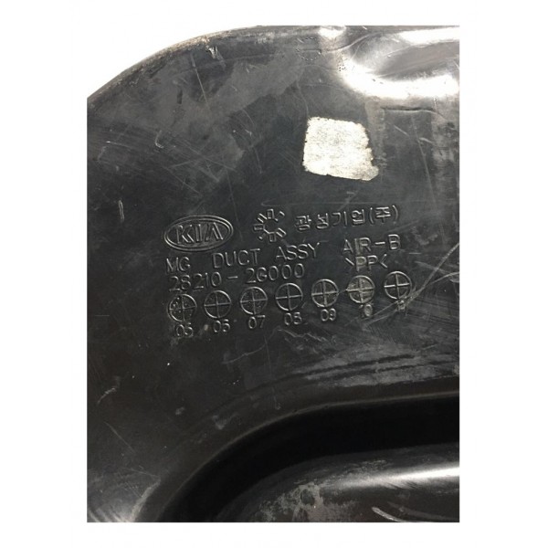 Mangueira Duto Entrada Filtro De Ar Kia Magentis 2008