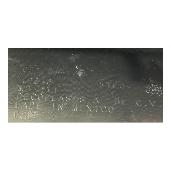 Spoiler Lateral  Fiat Freemont Journey 2012 2014 16 Direito Preto